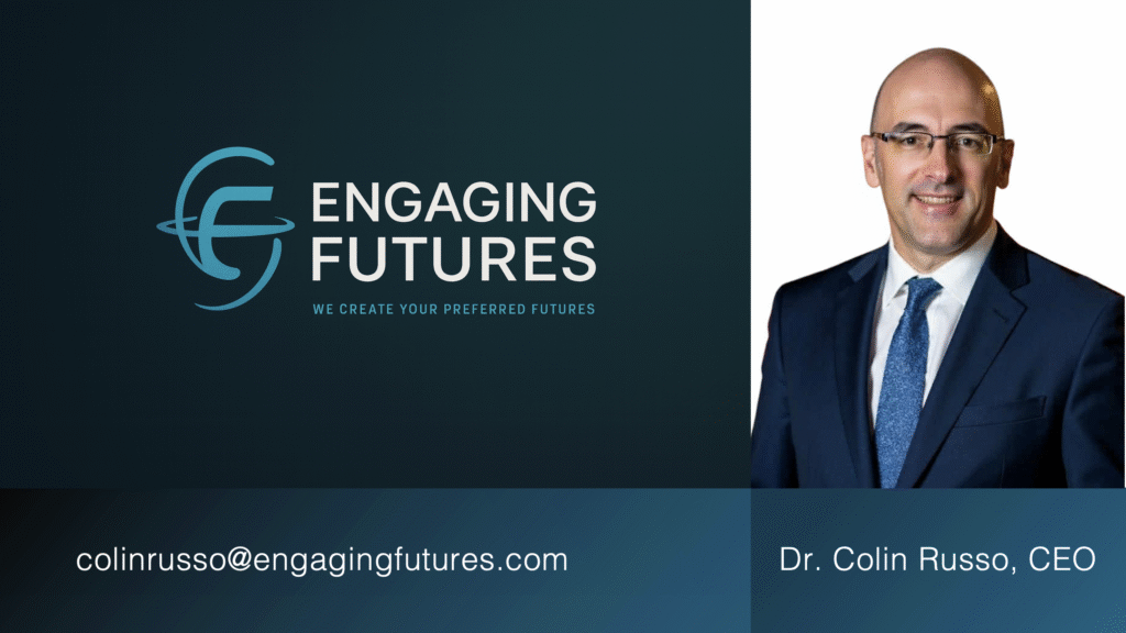 Dr Colin Russo and Engaging Futures