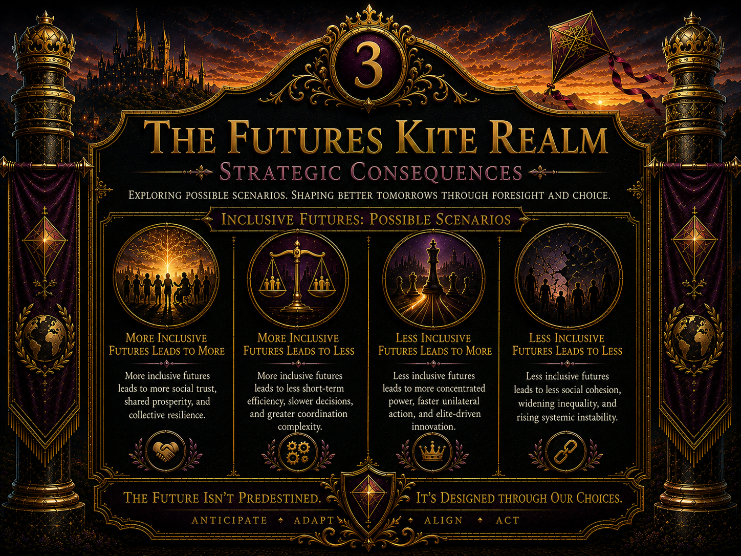 Futures Kite Scenarios Realm sign in ROH