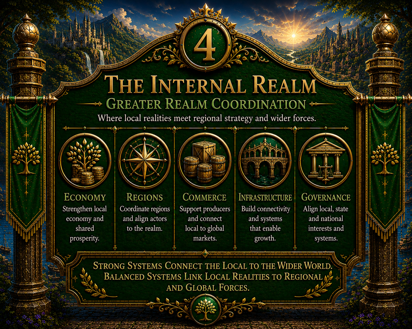 Internal Realm sign in ROH